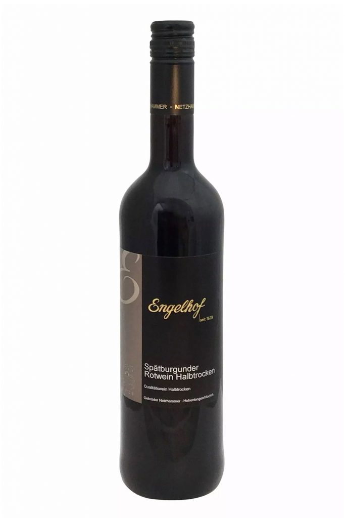Spätburgunder Rotwein Halbtrocken